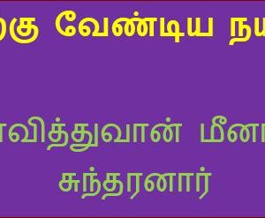 பாவிற்கு வேண்டிய நயங்கள் – மகாவித்துவான் மீனாட்சி சுந்தரனார்
