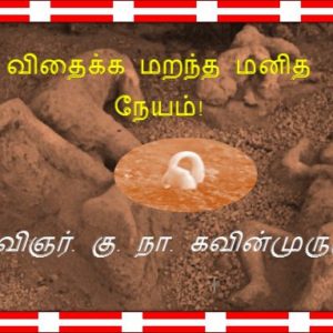 விதைக்க மறந்த மனித நேயம் – கு. நா. கவின்முருகு