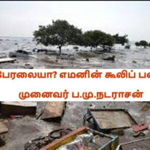 ஆழிப் பேரலையா? எமனின் கூலிப் படையா? –  ப.மு.நடராசன்